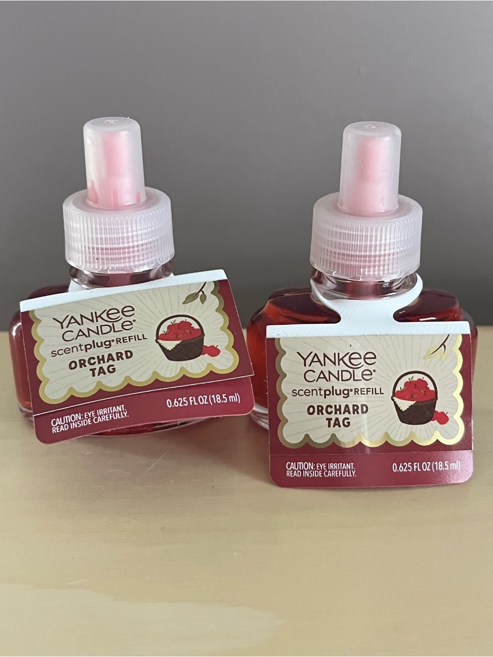 Two New Yankee Candle Orchard Tag Plug In Scented Refills